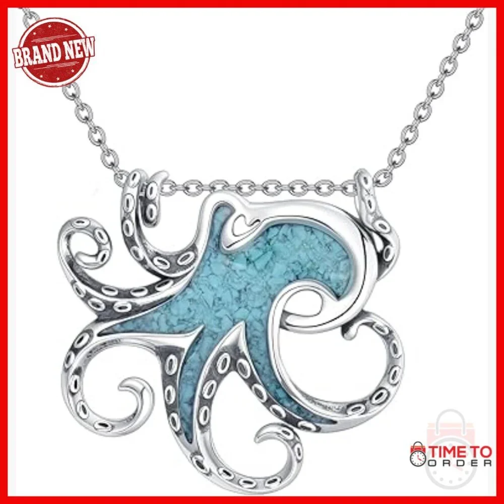Sterling Silver Pendant Necklace with Animal Designs for Women and Men